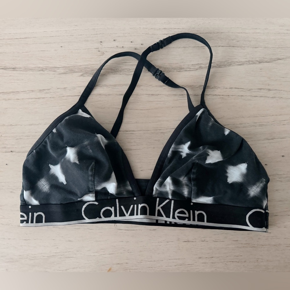 Calvin Klein Black and White Bralette